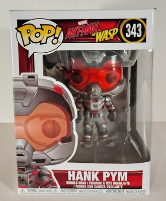 Hank Pym Funko Pop! Marvel Vinyl Figur - #343 von Ant-Man and the Wasp - Originalverpackt