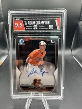 2023 Bowman Chrome 1st Auto Adam Crampton #CPA-CAN (AU, RC) HGA 9.5