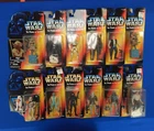Star Wars Action Figures The Power Of The Force Orange/Red Card Lot Of 12