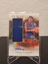 2023-24 Panini Origins Marcus Sasser Rookie Jersey Autographs RC #RJA-SAS