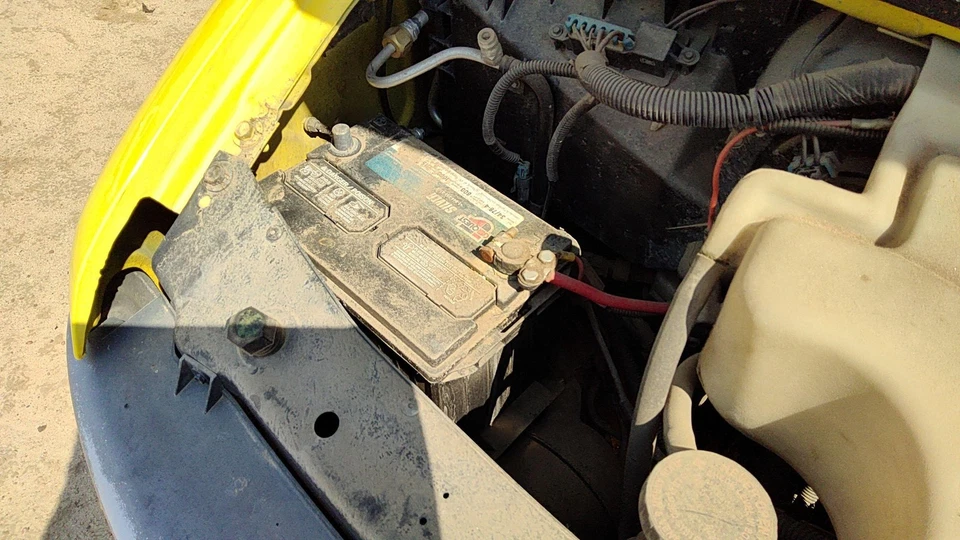 Express Van 2500 1996-02 bandeja de montaje en caja de batería completa con sujeción OEM 5,7 L Foto 3 de 4