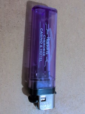 Vintage Lighter - Harrah's Casino - Cherokee Hotel Advertising