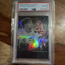 2020 Panini Illusions Patrick Mahomes II #2 Kansas City Chiefs PSA 10 Base Set