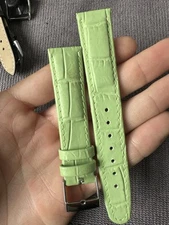 Vintage Watch Strap 18 mm  Leather Nos Top Quality V64