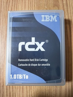 81Y3647 - IBM RDX 1TB Removable Disk Cartridge, PN 46C2335, Free Shipping