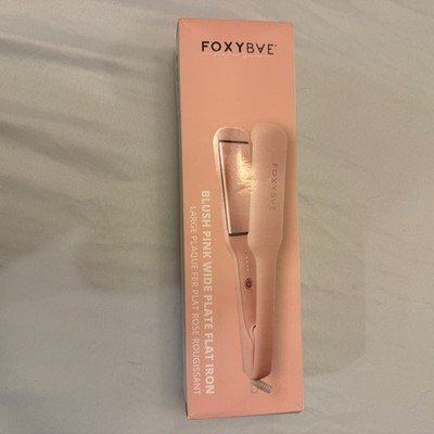 Foxy Bae Blush Pink Wide Plate 1.75'' Flat Iron New in Box (A8-15)