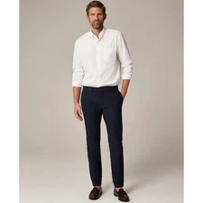 NWT J. Crew 36x32 484 Slim-fit Tech Pant Darkest Indigo Navy