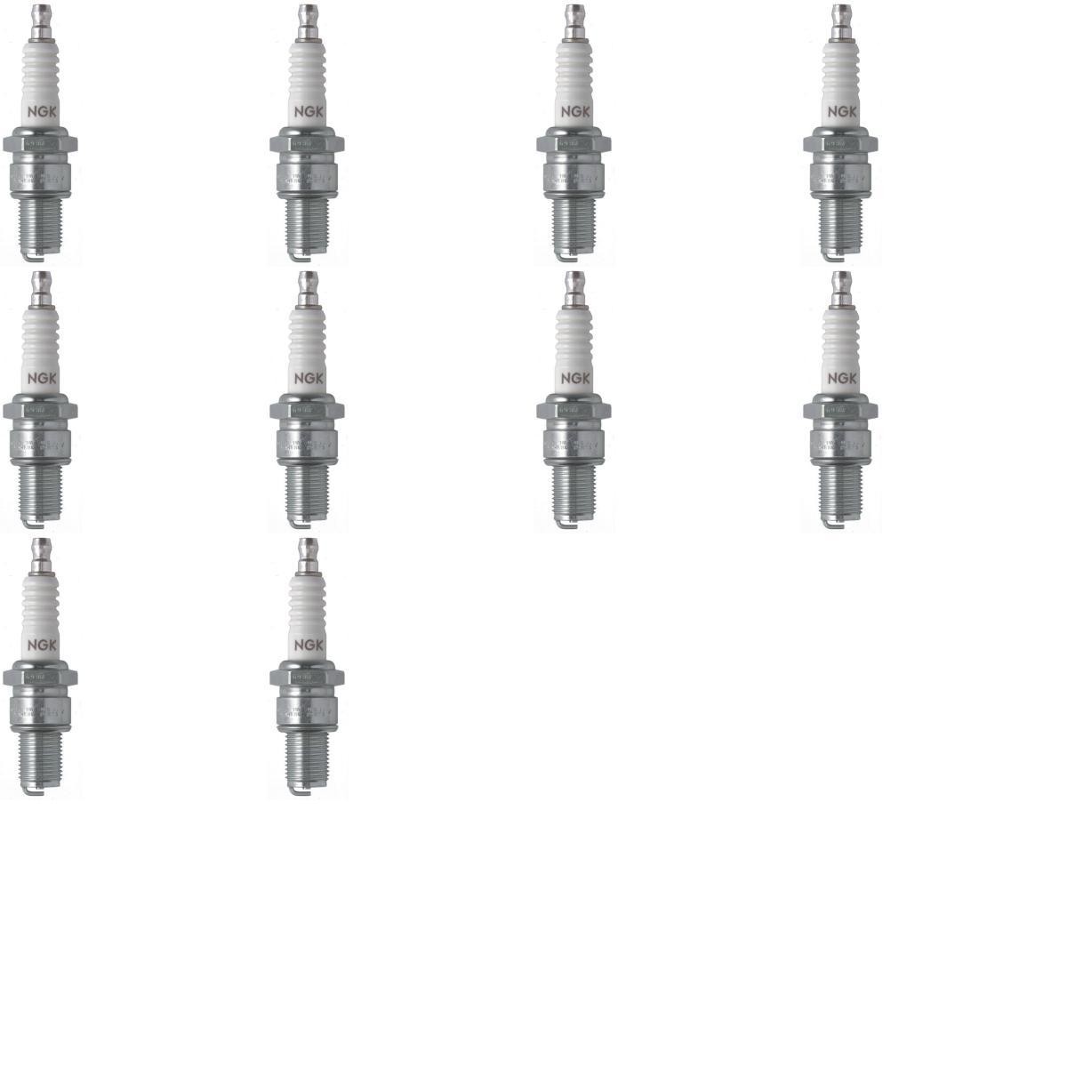NGK 2411 Spark Plug Pack of 10 for Toyota RAV4 -L 2.0L 2001-2003