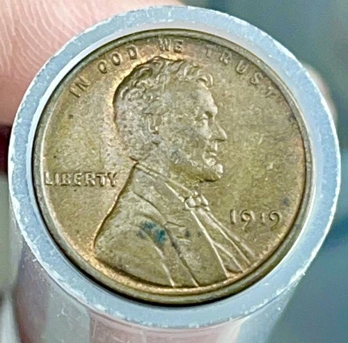 1919 Lincoln Wheat Penny Cent ~  AU /BN Good Coin