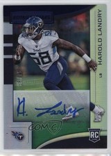 2018 Rookies & Stars Longevity Blue Signatures /75 Harold Landry #155 Auto 1jj7