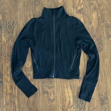 Lululemon Athletica Midnight Black Bomber Jacket