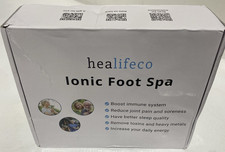 Healifeco Ionic Foot Spa read description 