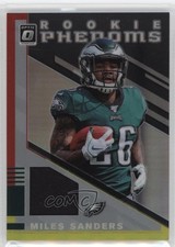 2019 Panini Donruss Optic Rookie Phenoms Red & Yellow Prizm Miles Sanders 05k6