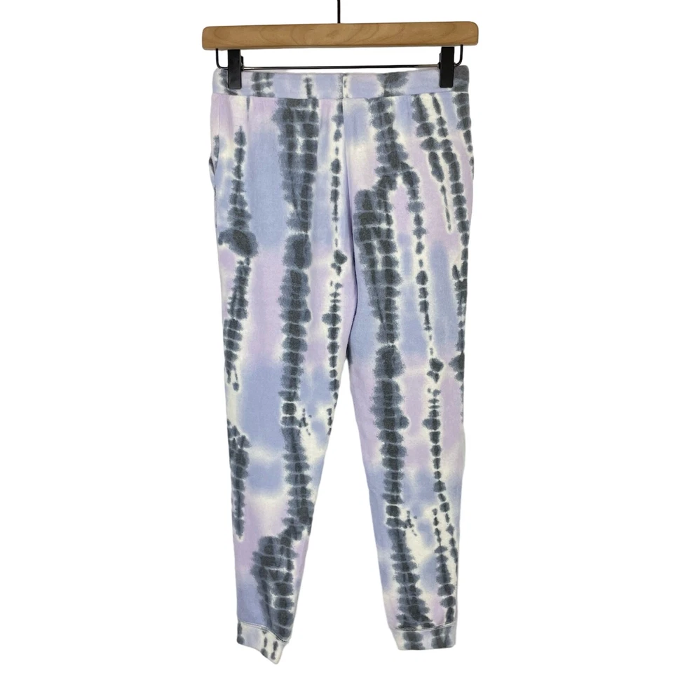 Pantalones deportivos vintage Havana nuevos con etiquetas Lg juveniles púrpura y azul tie dye suaves Foto 2 de 4