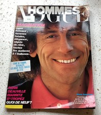 Alain Souchon Vogue Hommes July - August 1983 No.61 - In French