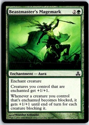 BEASTMASTER'S MAGEMARK 80 - COMMON - GUILDPACT - MAGIC: THE GATHERING - LP