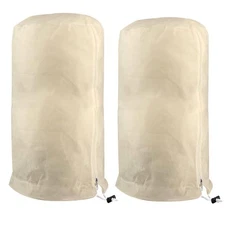 Twin Pack Protective Fleece Garden Bags at Dimensions Length 180 Width 120 CM