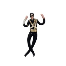 Michael Jackson Cosplay Doll Plush Stuffed Figure Abstract Joint Mobility Toy US