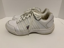K Swiss Women  s Sneakers White Size 8.5 Walking Tennis Shoes