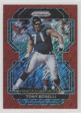 2021 Panini Prizm Red Shimmer Prizm 27/35 Tony Boselli #20 8em