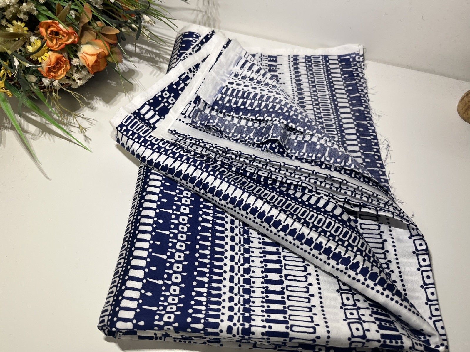 Tessuto retrò alta qualità anni 80 300 x 210 cm - rarità - 28,40 € invece di 114,80 € foto 6