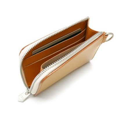 PORTER DUKE Multi-wallet 149-03131 Camel L-shaped zipper Yoshida