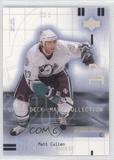 2001-02 Upper Deck Mask Collection Matt Cullen #3 0j0