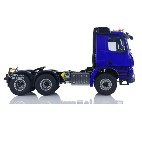 Camión tractor camión RTR 2 velocidades pintado RTR 2 velocidades para semirremolque RC stock EE. UU. 6X6 1/14 - Imagen 4 de 12