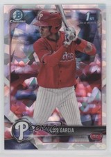 2018 Bowman Chrome Prospects Atomic Refractor Luis Garcia #BCP75 ya6