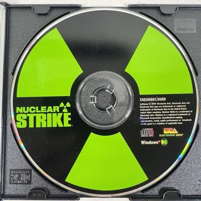 Nuclear Strike PC Videospiel Electronic Arts CD-ROM 1997 NUR DISC Retro Vintage