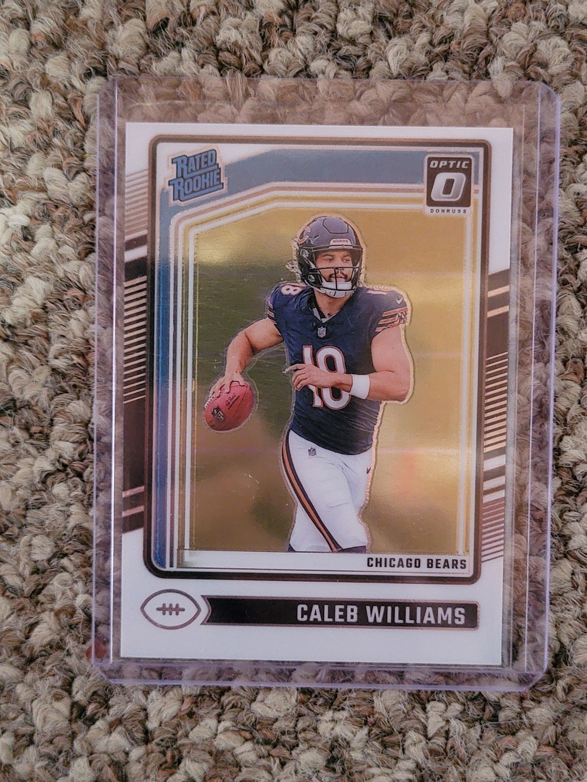 2024 Donruss Optic #201 Caleb Williams Pink