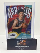 2025-26 Topps Finest Walter Clyton Jr. RC Arrivals Red Geometric  🔥1/10🔥