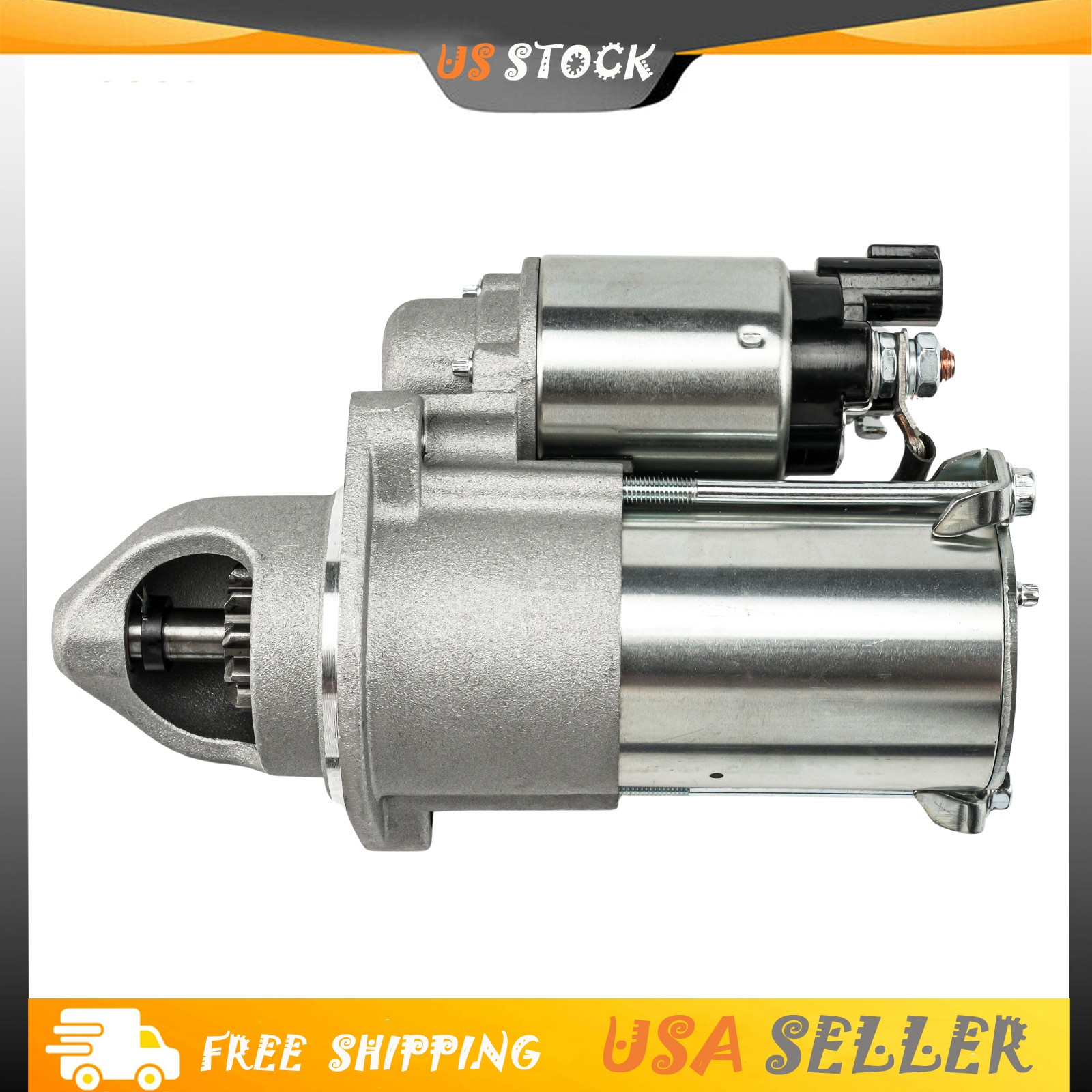 Starter for Kia Optima 2015-2018 2.4L Hyundai Sonata 2015-2017 2.4L 1.2KW 6975N