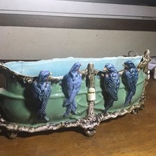 Petite Jardinière En Barbotine Art Nouveau Decors Aux Martinets 