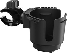 Cup Holder W Aluminum Clamp Drink Holder For Atv Motorcycle Bikewheelchair