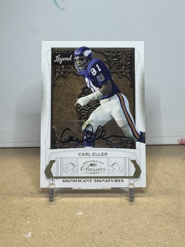 Carl Eller [Significant Signatures Gold] #108 2009 Panini Donruss Classics card