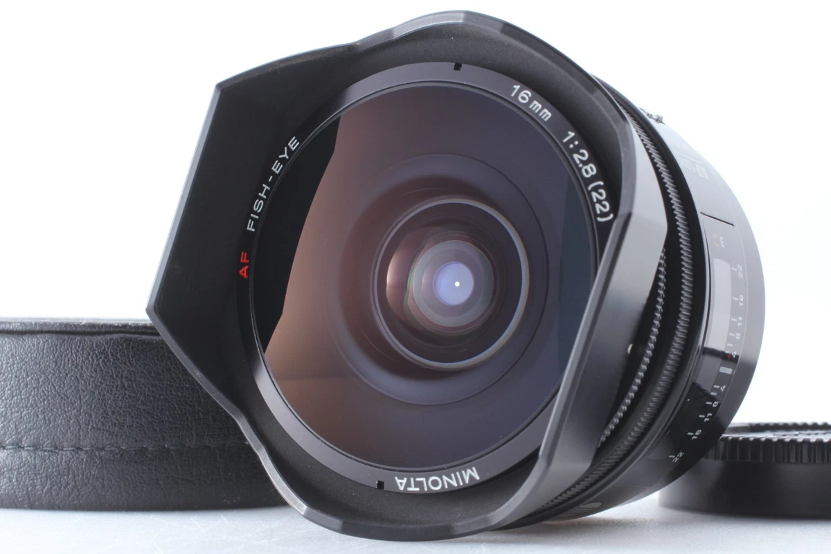 Minolta Fisheye 16mm Focal Camera Lenses for sale | eBay