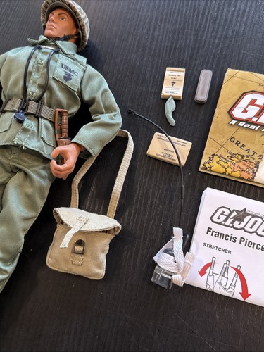 G.I. JOE MEDAL OF HONOR WINNER FRANCIS J. PIERCE ACTION FIGURE BY HASBRO No Box - Picture 4 of 8