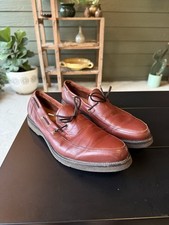 VTG Allen Edmonds Lifestyle Leather Shoes Vibram Sole Moc Toe USA Made Sz 13AA