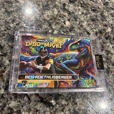 Ben Roethlisberger, One Of One Color, Splash, Refractor dynomight. RARE!!￼