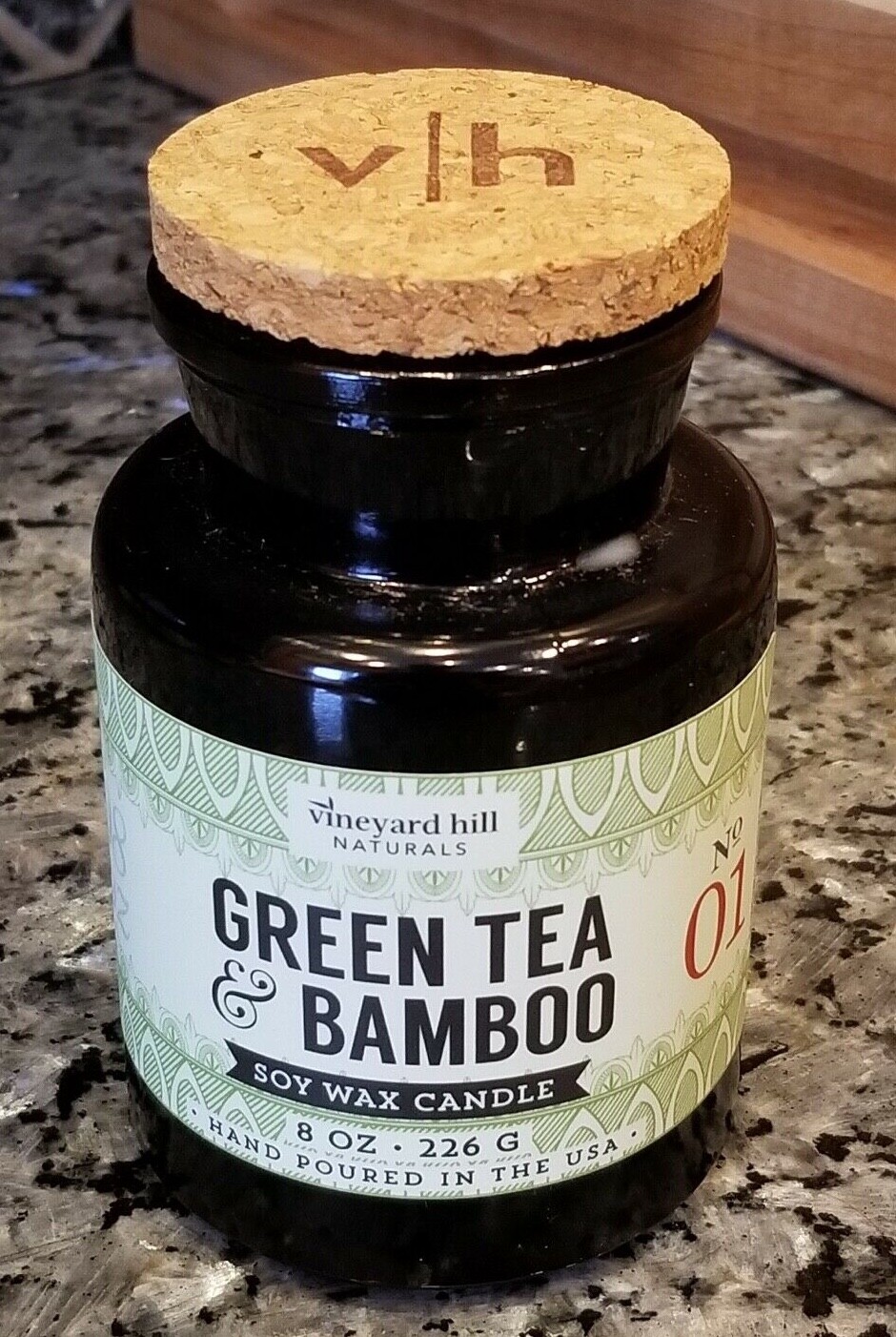 & Bamboo 8oz Soy Wax Hand Poured Paddywax