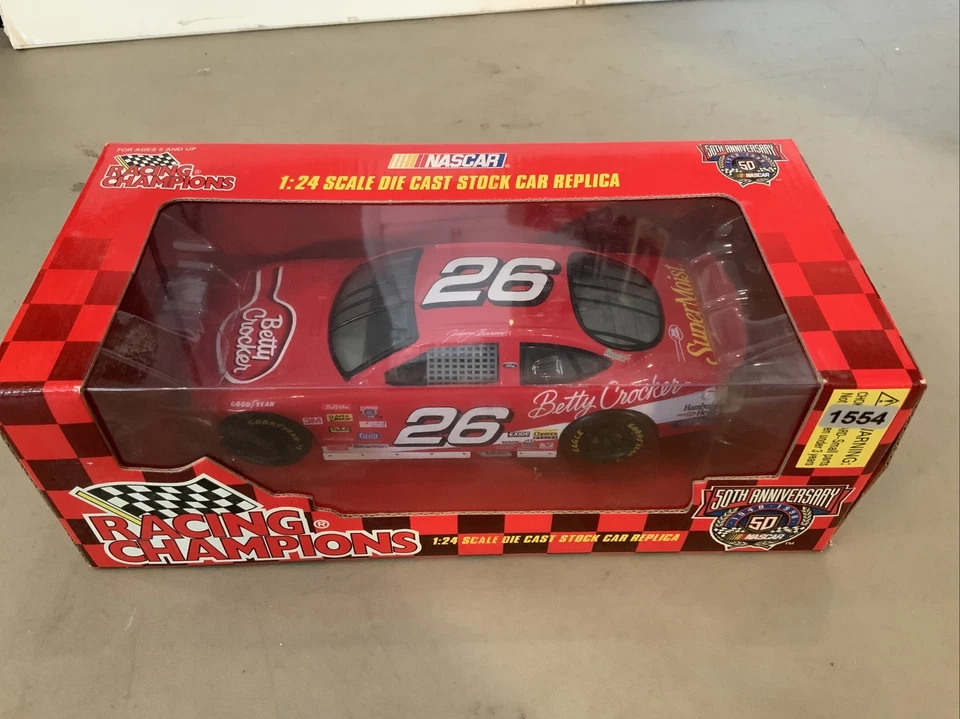 Diecast Racing Champions 1948-98 Johnny Benson #26 Ford Taurus Betty Crocker Foto 2 de 2
