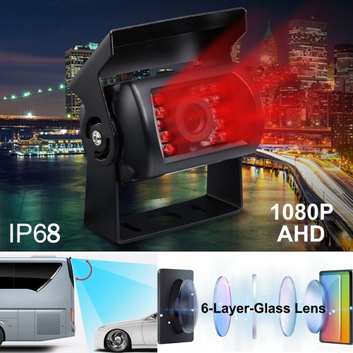 9" Smart Blind Spot Radar BSD Alarm Truck Bus Car DVR Monitor 4x AHD Cameras - Picture 15 of 22
