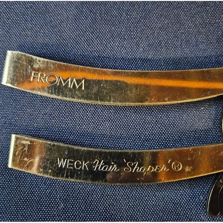 Set of 2 Fromm and Weck "Hair Shaper" Barber Tools -SOME RUST, AS IS (10b3)