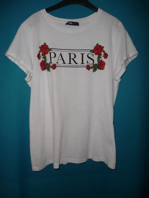TRENDY PARIS-T-SHIRT GR.L-170-176?“NEW YORKER“-BAUMWOLLE - Bild 1 von 4