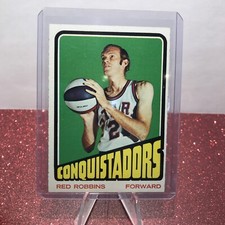 🏀 1972-73 Topps Basketball #212 RED ROBBINS