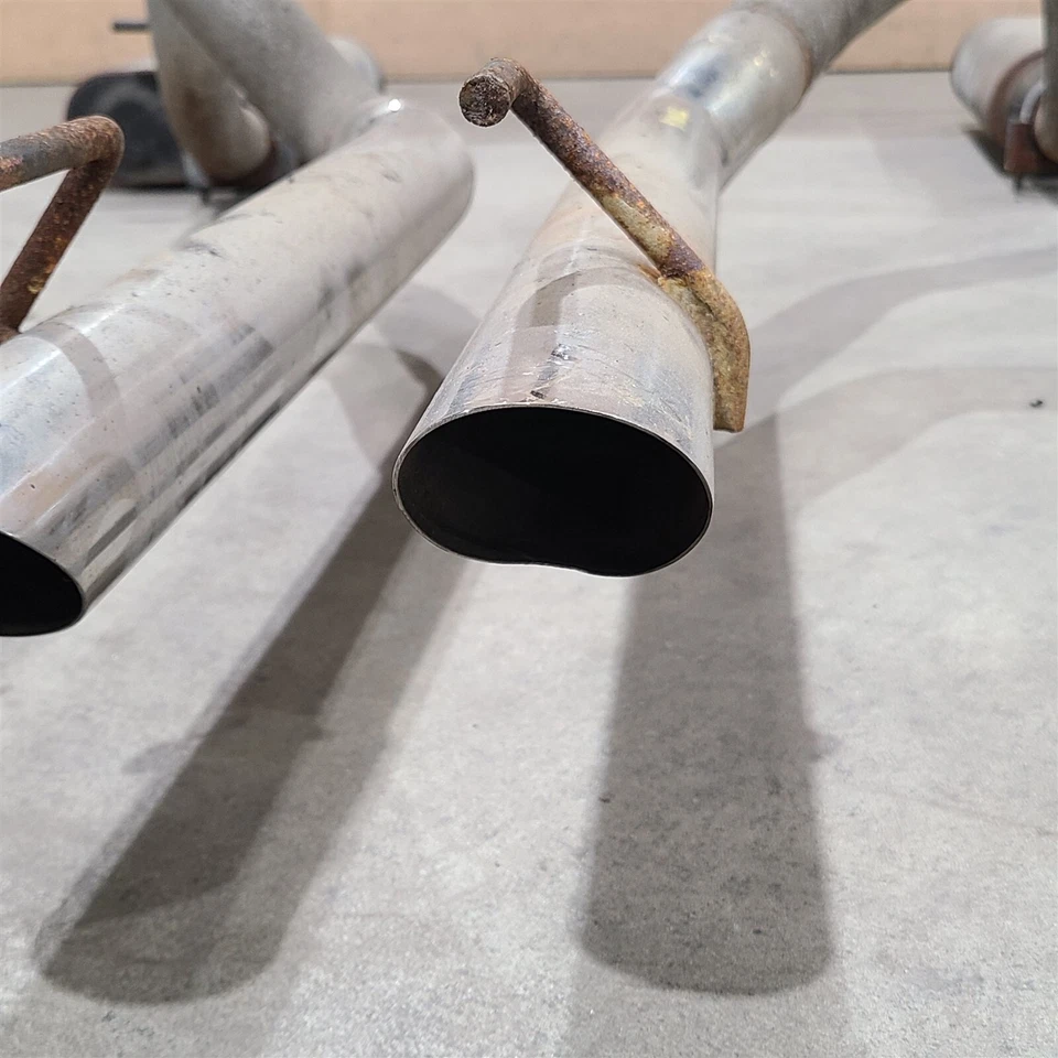 Flowmaster Muffler Exhaust Pair Set Mufflers Offset For 94-04 Mustang Gt Aa7340 - Image 4 of 4