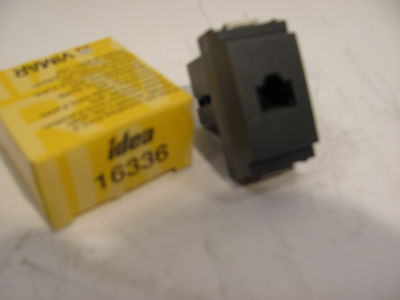  VIMAR IDEA 16336  RJ12 PHONE data JACK OUTLET 6 POSITION  TELEPHONE  CARVER 