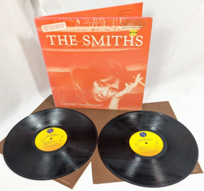 1987 THE SMITHS Louder Than Bombs GOLD STAMPED PROMO Allied Press