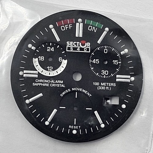 Montre Chronographe SPHERE SECTOR - Cadran Vintage - Neuf Sans étiquettes